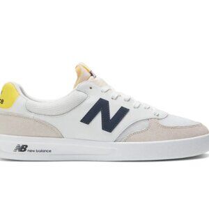 New Balance CT300 Court Sneaker (White + Navy)